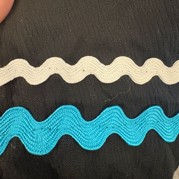 Miken Swim Cover Up Dress Women XS Black Embroidered Boho Beach Tunic - Picture 4 of 10